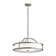 Emory 4 Light Chandelier / Semi Flush Classic Pewter - KL/EMORY/P/M CLP