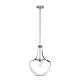 Everly 1 Light Medium Pendant Chrome - KL/EVERLY/P/M CH