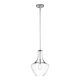 Everly 1 Light Small Pendant Chrome - KL/EVERLY/P/S CH