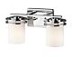 Hendrik 7W LED Twin Bathroom Wall Light Polished Chrome / Warm White - KL/HENDRIK2 BATH