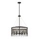 Piper 6 Light Chandelier / Pendant Espresso - KL/PIPER/6P