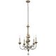 Rosalie 5 Light Chandelier Sterling Gold - KL/ROSALIE/5B