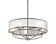 Saldana 5 Light Chandelier Classic Pewter - KL/SALDANA5