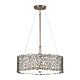 Silver Coral Duo-Mount Pendant Classic Pewter - KL/SILCORAL/P/A