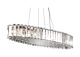 Crystal Skye 42W LED Island Chandelier Chrome / Warm White - KL/CRSTSKYE/I/L