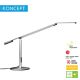 Equo LED Desk Lamp Warm Silver ELX-A-WD-SIL-DSK