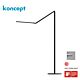 Z-Bar Pro Gen 4 LED Floor Lamp Black ZBF5000-PRO-MTB