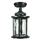 Argyle Under Eave Light Antique Black IP03 - 1000043