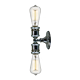 Buster 2 Light Wall Light Chrome - 1000081