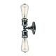 Buster 2 Light Wall Light Chrome - 1000081