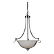 Dallas Single Suspension 3 Light Pendant Chrome - 1000138