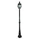 Flinders Large Outdoor Domain Post Light Antique Black IP12 - 1000154