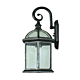 Station Outdoor Wall Light Antique Black IP03 - 1000464