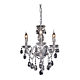 Venice 3 Light Crystal Chandelier - Chrome