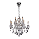 Venice 9 Light Crystal Chandelier Chrome - 1000533