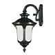Waterford 1 Light Small Outdoor Wall Mount Light - Antique Black