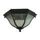 Wickham Under Eave Light Antique Black IP44 - 1000598