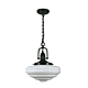 Paramount Chain Pendant Patina With Chateau Glass - 1000701