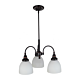 Benson 3 Light Pendant Bronze Downward - 1001173