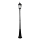 Junction Medium Outdoor Post Light Antique Black IP44 - 1001235