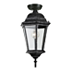 Junction Medium Under Eave Light Antique Black IP44 - 1001241