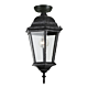 Junction Medium Under Eave Light Antique Black IP44 - 1001241