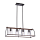 Lakewood 4 Light Bench Pendant Bronze - 1001293