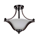 Rivoli 3 Light Semi-Flush Mount Bronze - 1001424