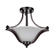 Rivoli 3 Light Semi-Flush Mount Bronze - 1001424