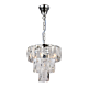 Waterfall 3 Light Crystal Pendant Chrome - 1001575