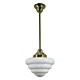 Single Rod Pendant Brass With 10