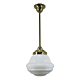 Single Rod Pendant Brass With 9