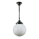 Single Rod Pendant Chrome With 8