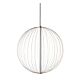 Carbon 10W LED Dimmable 60cm Pendant Brass / Warm White - LUX.CARBON.60.BRS