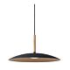 Solar 6W Dimmable LED 40cm Pendant Black / Warm White - LUX.SOLAR.40.BLK
