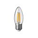 Filament Clear Candle 12~24V DC LED 4W E27 Dimmable / Warm White - F422-C35-C-12V
