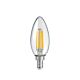 Filament Clear Candle LED 2W E12 Dimmable / Warm White - F212-C35-C-27K