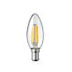 Filament Clear Candle LED 6W B15 Dimmable / Warm White - F615-C35-C-27K