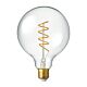 Filament Clear Spiral G125 LED 4W E27 Dimmable / Extra Warm White - F427-G125S-C