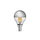 Filament Silver Crown Fancy Round LED 4W E14 Dimmable / Warm White - F414-G45-SC