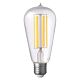 Filament ST64 LED 8W E27 Dimmable / Warm White - F827-ST64-C-30K