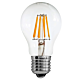 Filament 12~24 Volt DC GLS LED 6W E27 Dimmable / Warm White - F627-A60-C-12V
