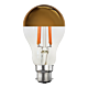 Vintage 8W B22 LED Dimmable GLS Golden Crown Filament Bulb
