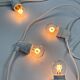 Festoon 10 Meter LED Dimmable 3W Fancy Round Tre Loop Party Light Kit White / Warm White - BF10W-E27-240V-3WG45C