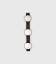 Orb 3 Light Wall Light Small Dark Bronze - LR.i01.54C.DB + 3xLR.A03.S.WH