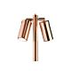 Grevillea 12V / 24V Double Adjustable Path Light Polished Copper - LS192-2A