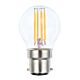 Filament 12V Fancy Round LED 4W B22 Warm White - LFR4WCBCWW12V
