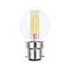 Filament Fancy Round LED 4W B22 Dimmable / Warm White - LFR4WCBCWWD