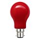 GLS Full Glass 3W LED B22 Red - LGLS3WBCRED