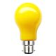 GLS Full Glass 3W LED B22 Yellow - LGLS3WBCYELLOW